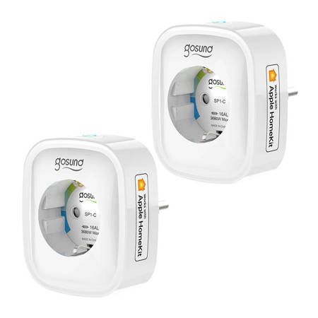 Chytrá zásuvka WiFi Gosund SP1-H (2-pack)(HomeKit)