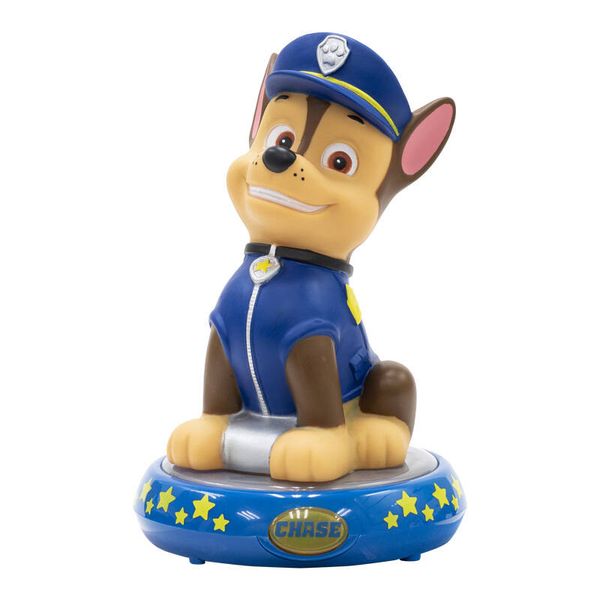 Noční lampa 3D postava Chase Paw Patrol Dětská licencování